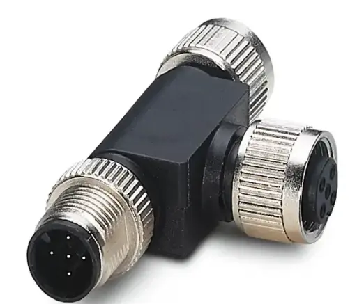[AB-C5-M12T-2XM12FS DN] DIVISOR EN T DN SENSOR/ACTUADOR M12 CONECTOR HEMBRA RECTO MCA LAPP 