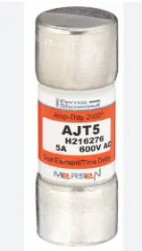 [AJT5N] CILINDRO FUSIBLE 5A, 600V, RETARDADA MCA MERSEN