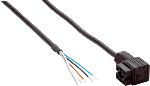 [DOL-1406-W02M] CABLE CONECTOR HEMBRA 6 POLOS ACODADO, CON CODIFICACIÓN AC/UC, LONGITUD 2 METROS, IP65, MCA SICK