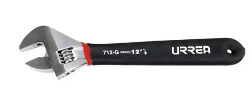 [712G]  LLAVE COMBINADA PULIDO ESPEJO DE MATRACA METRICA, 12 PUNTAS, 10 MM MCA URREA