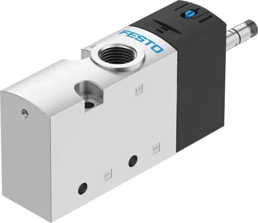 [VUVS-L30-M32C-MD-G38-F8] VALVULA DIRECCIONAL MANGO DE PALANCA 3/2 VIAS CERRADA MONOESTABLE 2.5-10 BARES MCA FESTO