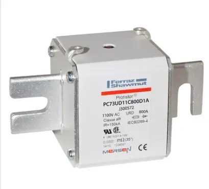 [J300572] FUSIBLE DE ALTA VELOCIDAD 1100 V CA IEC 1200 V 800A MCA MERSEN 