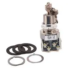 [800T-J42KC1B] SELECTOR DE 3 POSICIONES DE 30.5mm MANTENIDO AL CENTRO LLAVE D018 MCA ALLEN BRADLEY