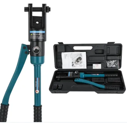 [HR-PZ-HDR-02] PINZA PONCHADORA HIDRAULICA 16 TONELADAS JUEGO DE 26 DADOS MCA SEAFON 