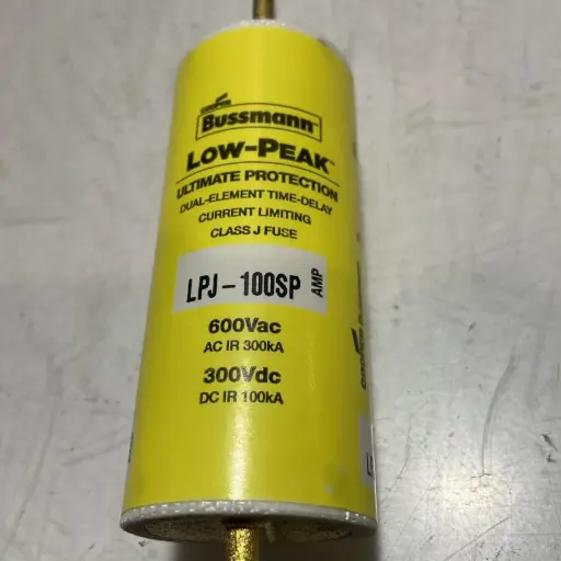 [LPJ-100SP] FUSIBLE DOBLE ELEM ACC-RET 100 AMPS 600V MCA BUSSMAN 
