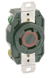 [LV2730] CONTACTO FIJO 3P 4H 30 AMP 480V MCA LEVITON 