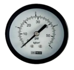 [05/40/2-8] MANOMETRO CARATULA 1 1/2" CONEXION POSTERIOR 1/8" MCA DEWIT 