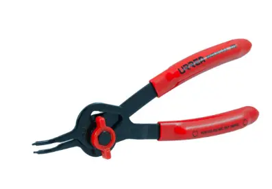 [375 PINZAS] PINZA PARA PARA ANILLOS DE RETENCION CONVERTIBLES CON MARIPOSA .070 ANGULO DE 45GRADOS MCA URREA