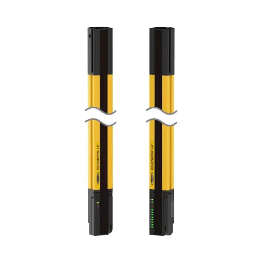 [SLPP25-970P88] CORTINAS DE SEGURIDAD TIPO 4 COMPACTA SERIE LP, PAR MCA BANNER