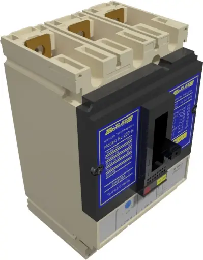 [RL-250-H] INTERRUPTOR TERMOMAGNÉTICO PRINCIPAL, DE ALTA CAPACIDAD, 250A, RANGO VARIABLE, MCA RILEZ