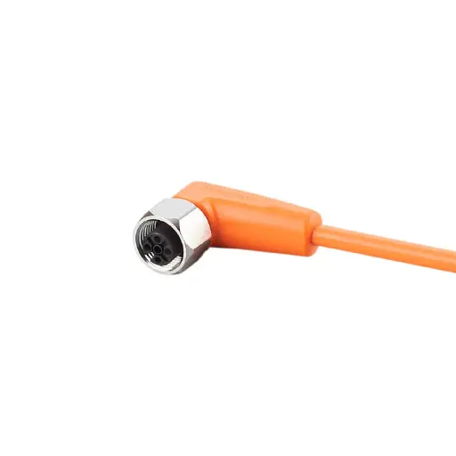 [EVT066] CABLE CONECTOR M12 4 PINES HEMBRA ACODADO, IP67, LARGO 40 METROS, MCA IFM