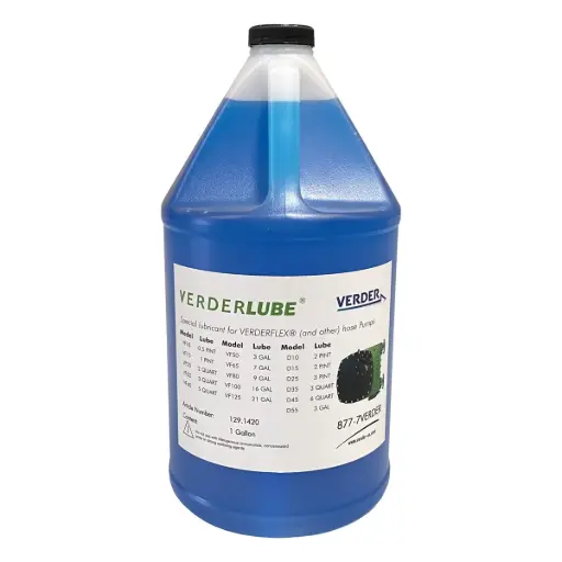 [VERDERLUBE VF25] LUBRICANTE A BASE DE GLICERINA GRADO ALIMENTICIO PARA BOMBAS VF25, BIDÓN DE 10 LITROS, MCA VERDERFLEX