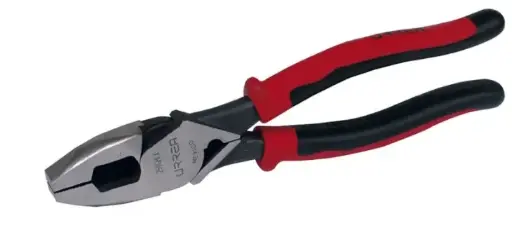 [259GHLX] PINZA CON MANGO BIMATERIAL DE 9-3/8" CORTE LATERAL CON PONCHA CABLE ALTA PALANCA MCA URREA