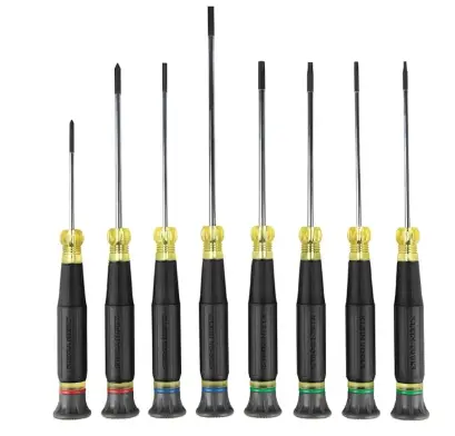 [85617] JUEGO DE DESATORNILLADORES DE PRECISIÓN RANURADOS MCA KLIEN TOOLS