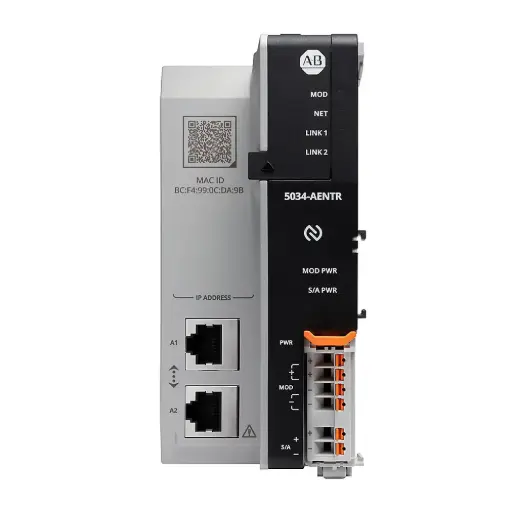 [5034-AENTR] ADAPTADOR RJ45 ETHERNET/IP™ SOPORTA HASTA 32 MÓDULOS DE E/S POINTMAX MCA ALLEN BRADLEY