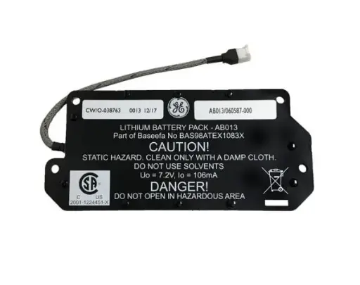 [060587-000] BATERIA DE LITIO PARA MICRO CORRECTOR DRESSER ROOTS METER, MCA DRESSER