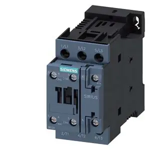 [3RT2028-1BB40] CONTACTOR TAMAÑO S0 DE 38 AMP 400V/18.5KW 24VDC DE BOBINA 1NA+1NC MCA SIEMENS