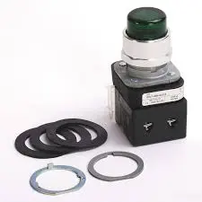 [800T-QBH2GD1] BOTON ILUMINADO VOLTAJE PLENO 12-130VAC/DC COLOR VERDE CON 1NA MCA ALLEN BRADLEY
